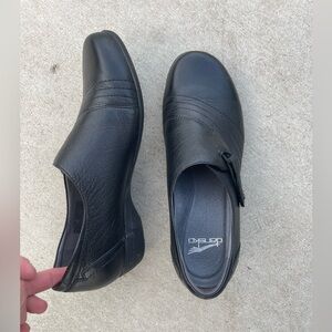 Dansko Black Milled Nappa Franny Women’s Loafers Shoes 37 US 7